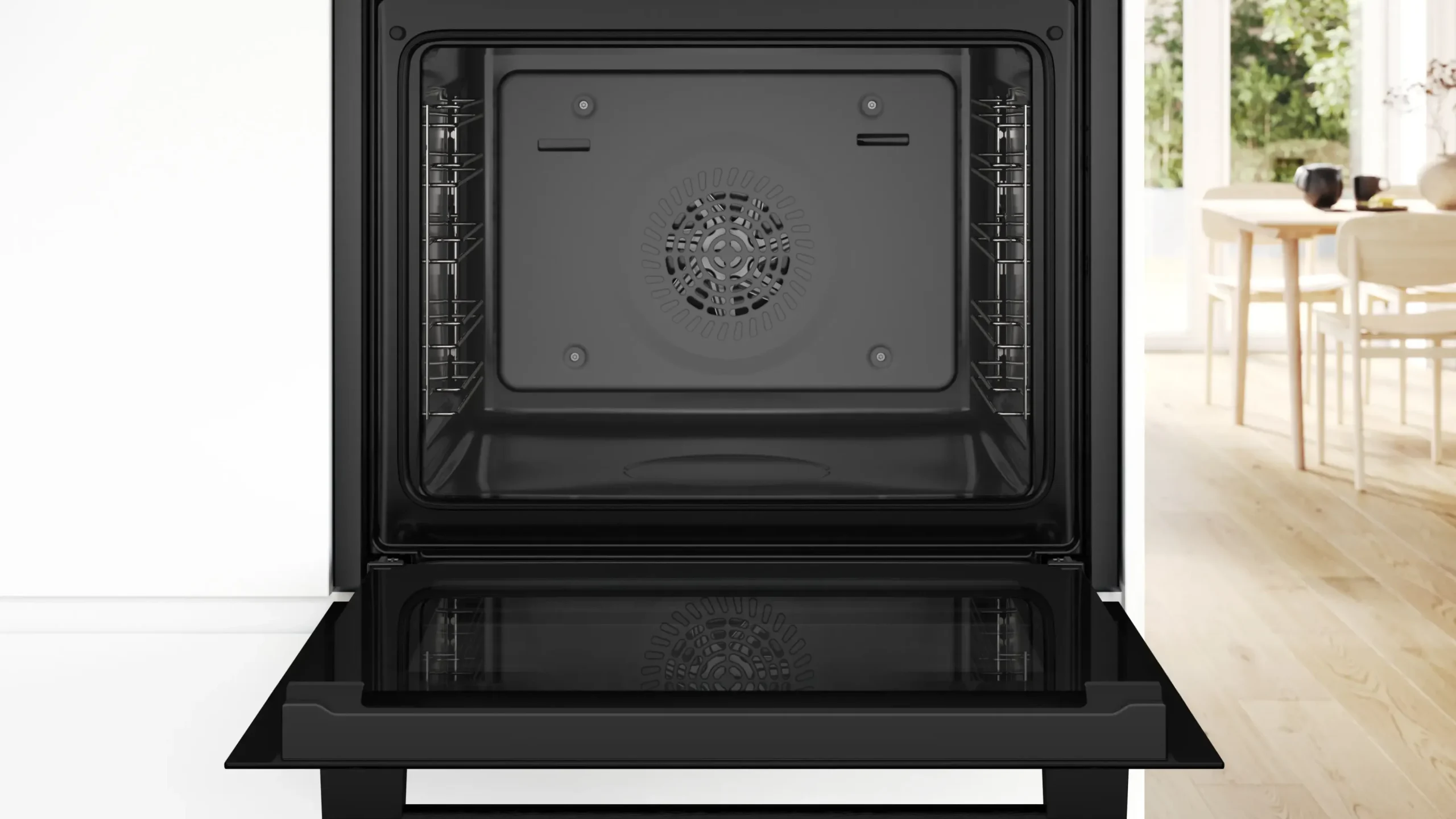 Serie 4 Bakoven 60 x 60 cm Zwart