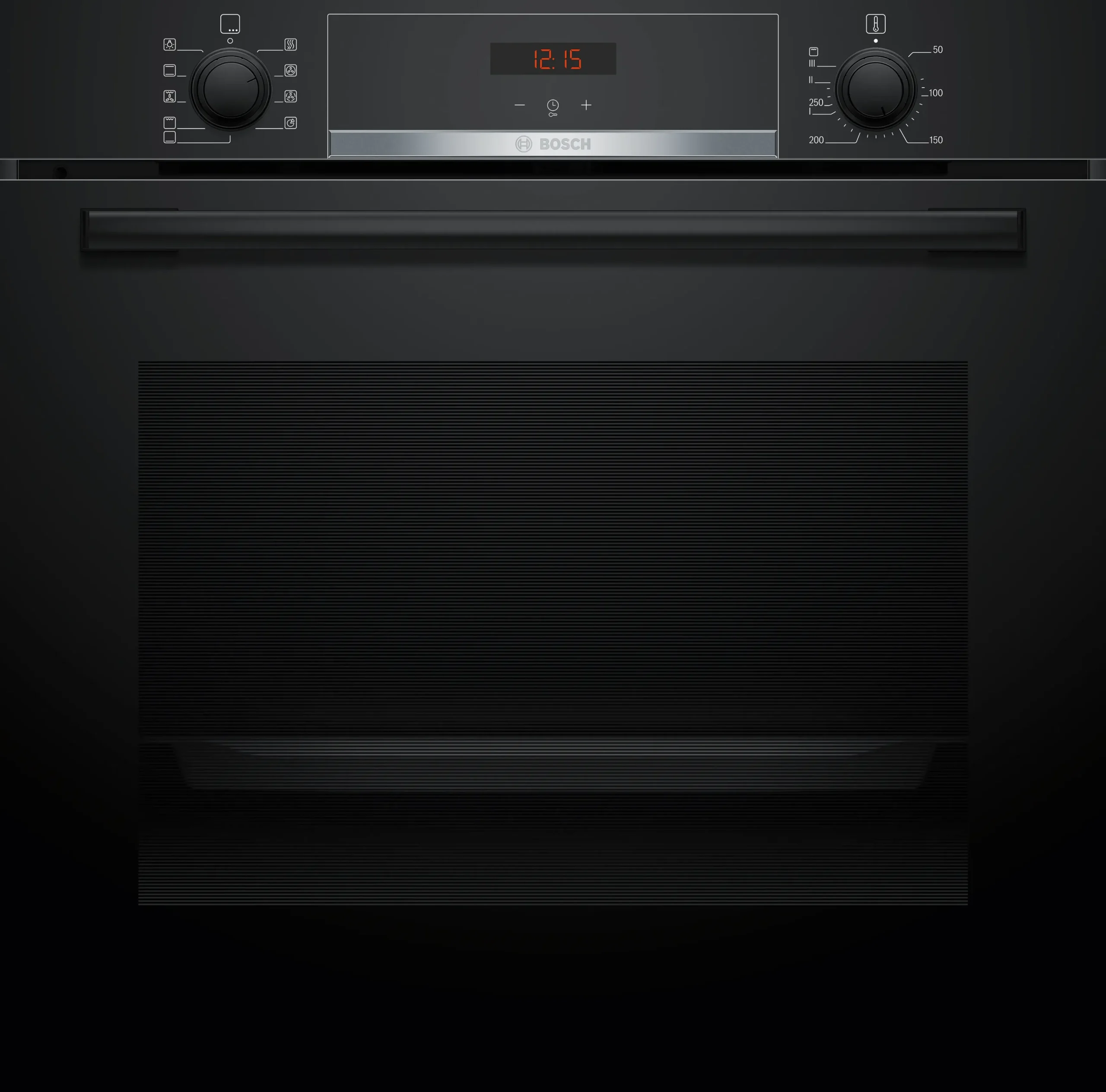 Serie 4 Bakoven 60 x 60 cm Zwart