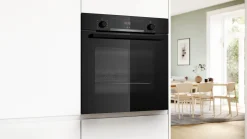 Serie 4 Bakoven 60 x 60 cm Zwart