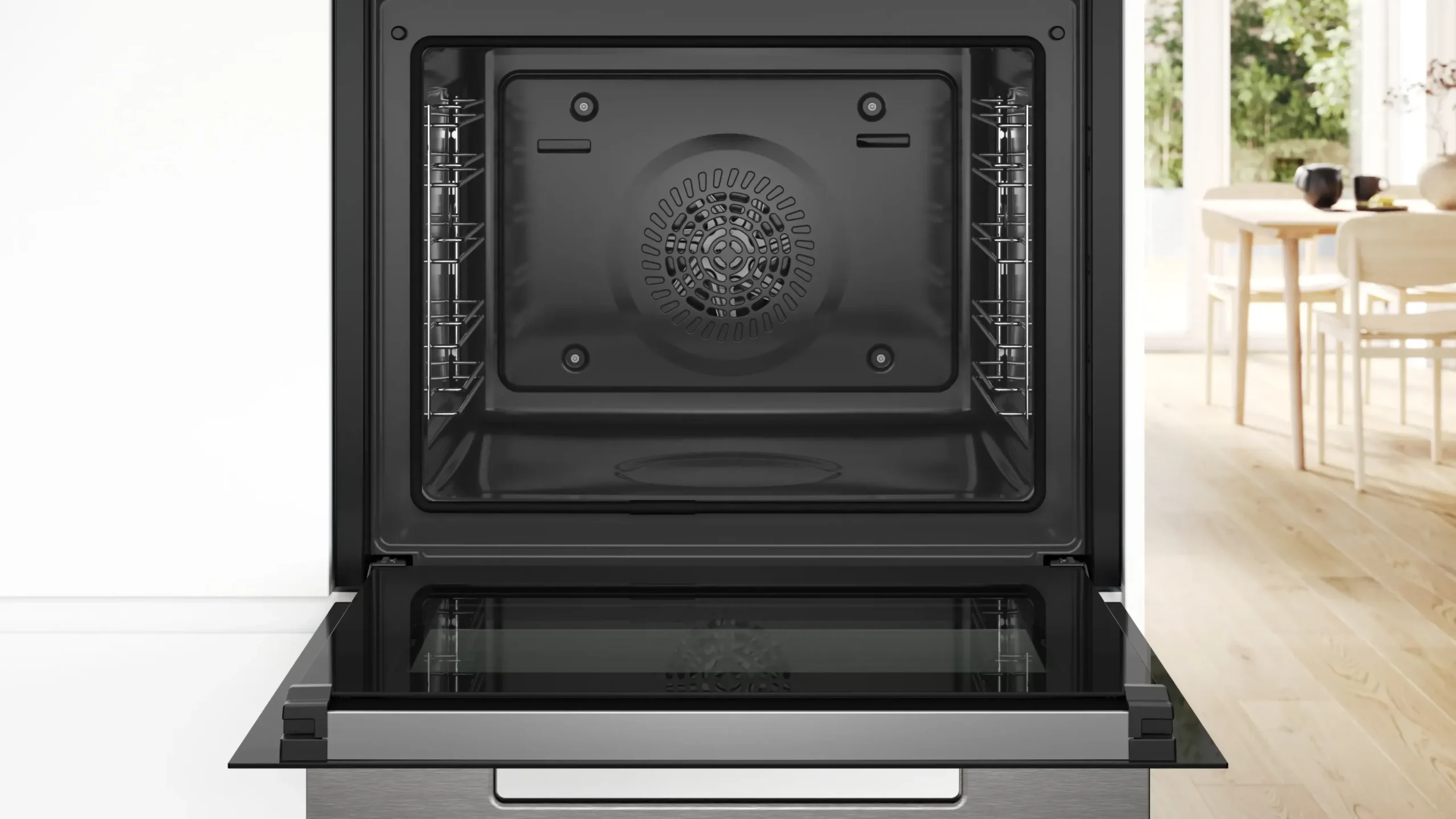 Serie 8 Bakoven 60 x 60 cm Zwart