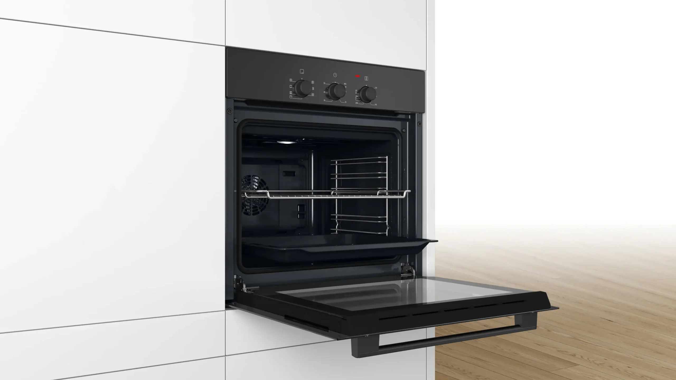 Serie 2 Bakoven 60 x 60 cm Zwart