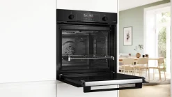 Serie 6 Bakoven 60 x 60 cm Zwart
