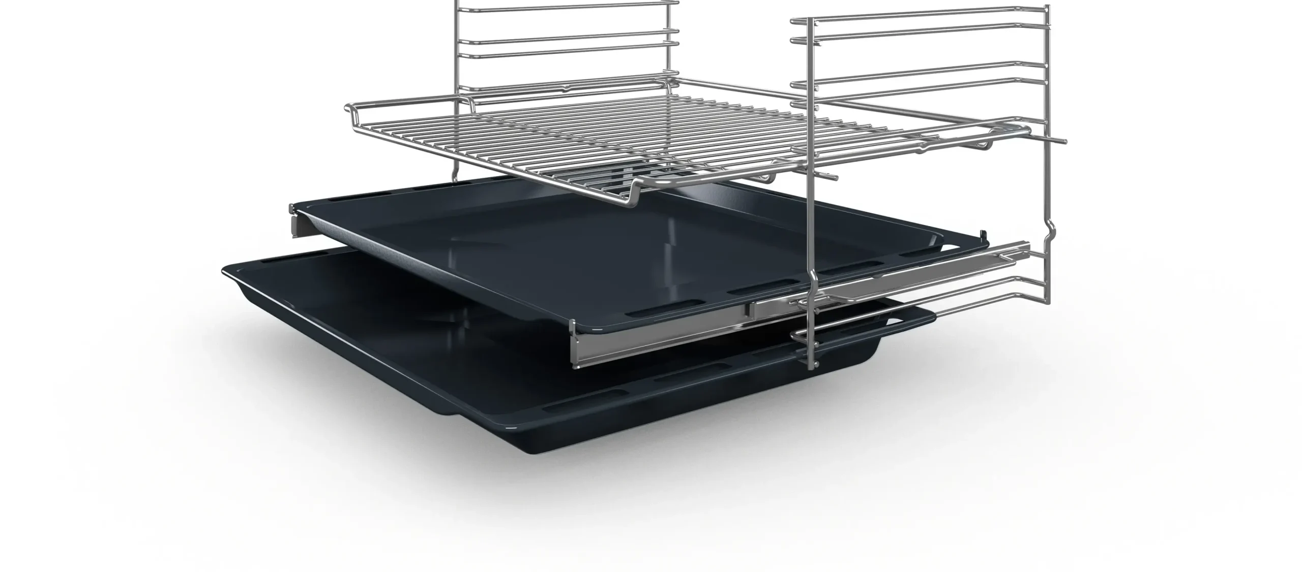 Serie 2 Bakoven 60 x 60 cm Zwart