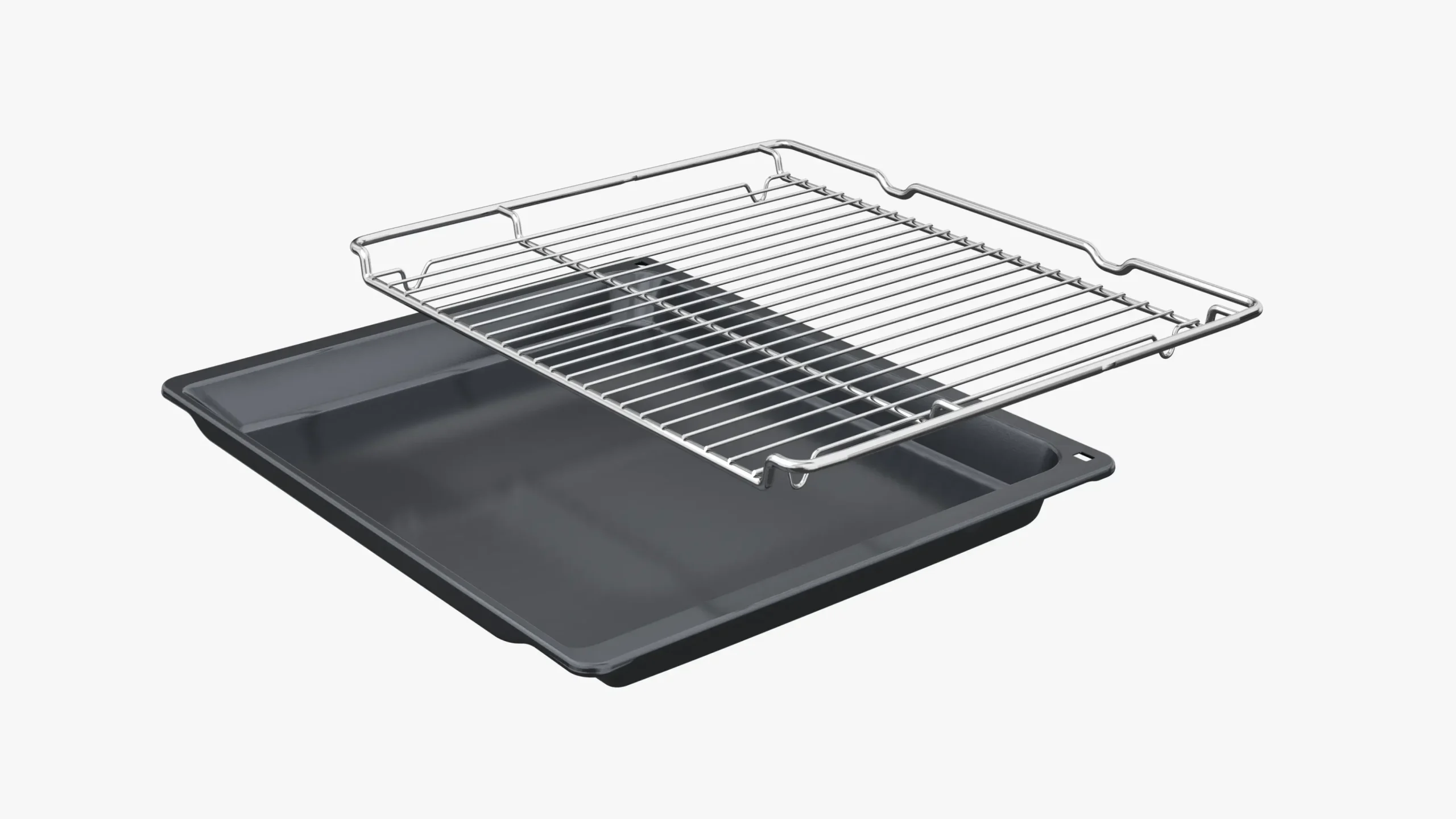 Serie 4 Bakoven 60 x 60 cm Zwart