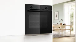 Serie 4 Bakoven 60 x 60 cm Zwart
