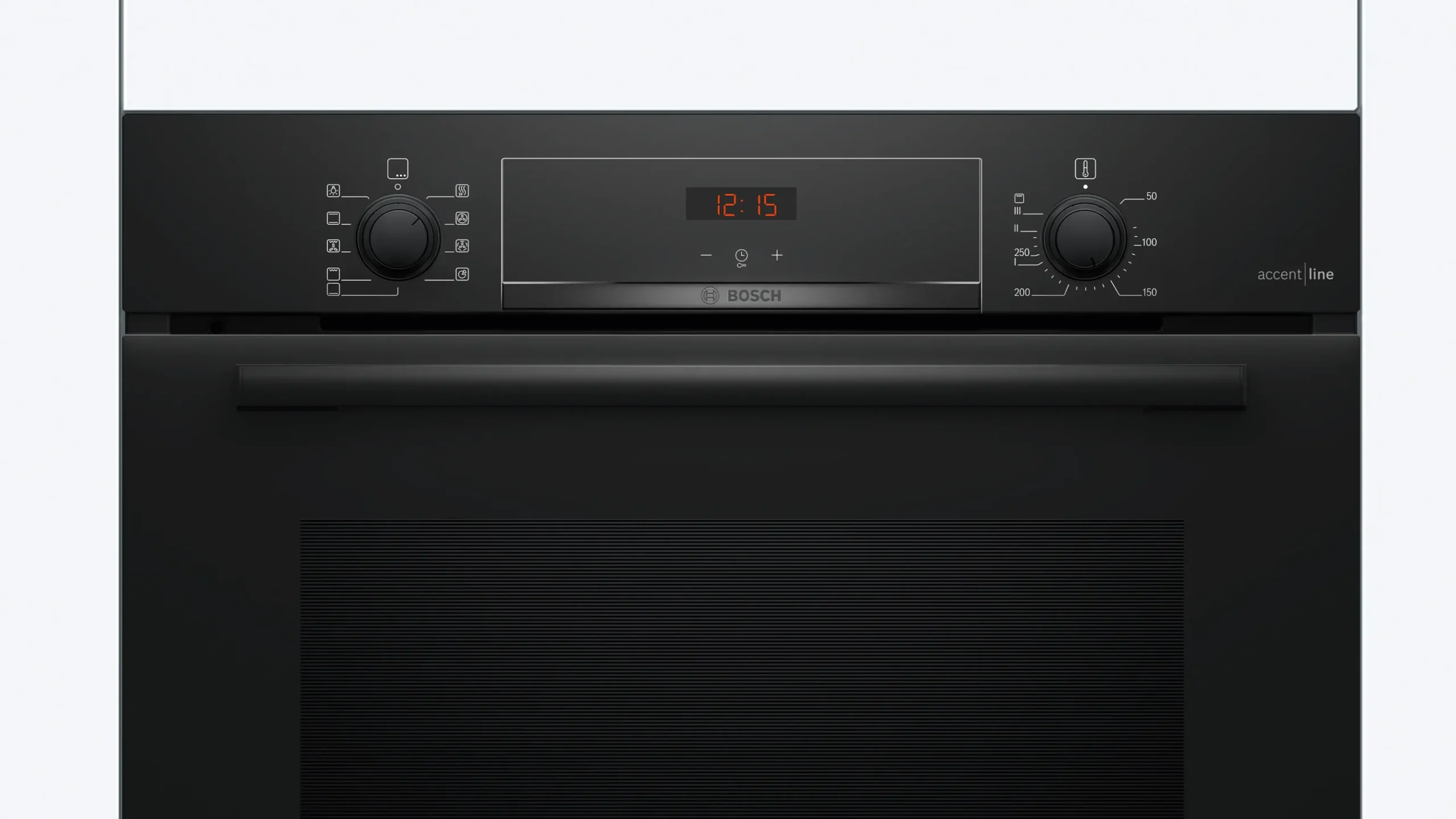 Serie 4 Bakoven 60 x 60 cm Zwart