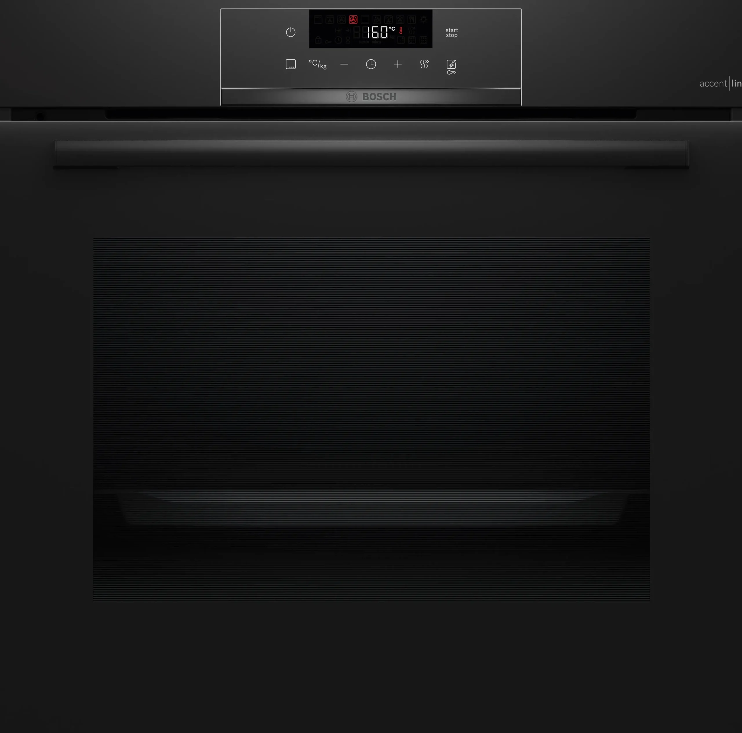 Serie 4 Bakoven 60 x 60 cm Zwart