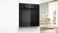 Serie 6 Bakoven 60 x 60 cm Zwart