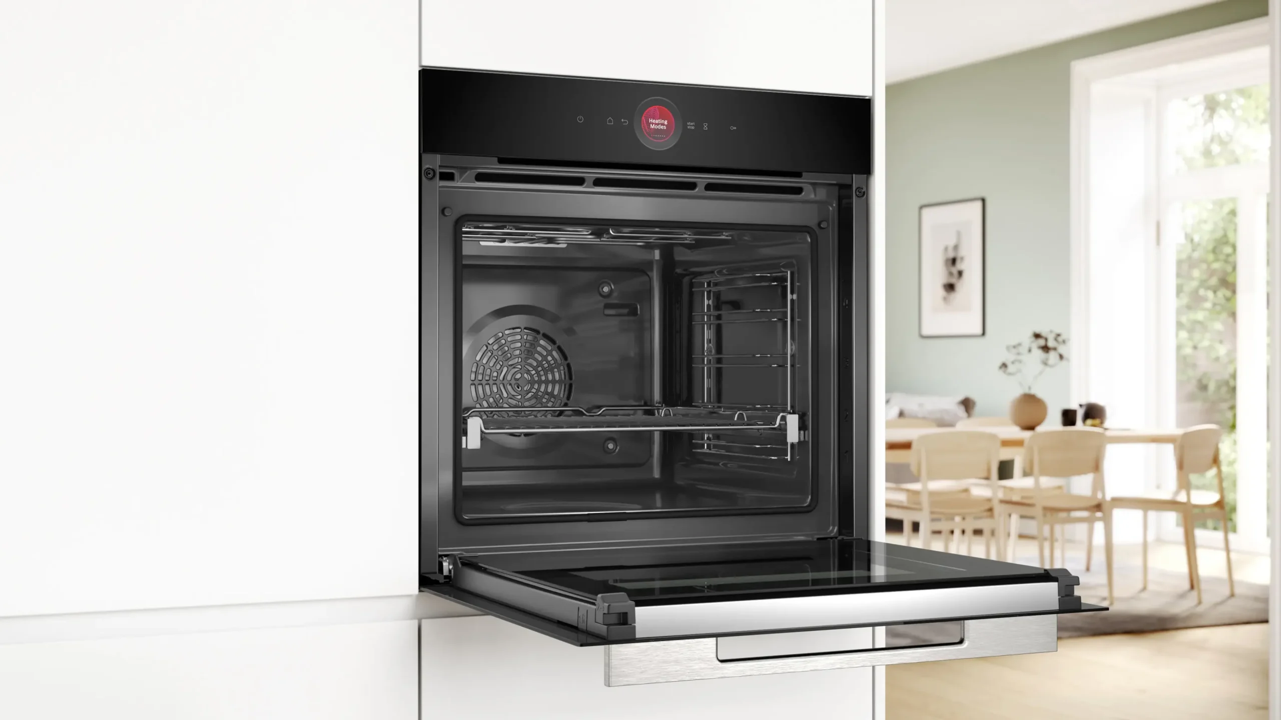 Serie 8 Bakoven 60 x 60 cm Zwart
