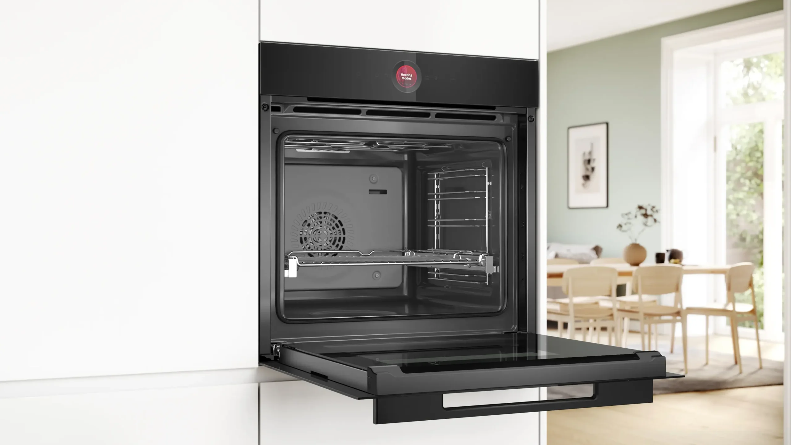 Serie 8 Bakoven 60 x 60 cm Zwart