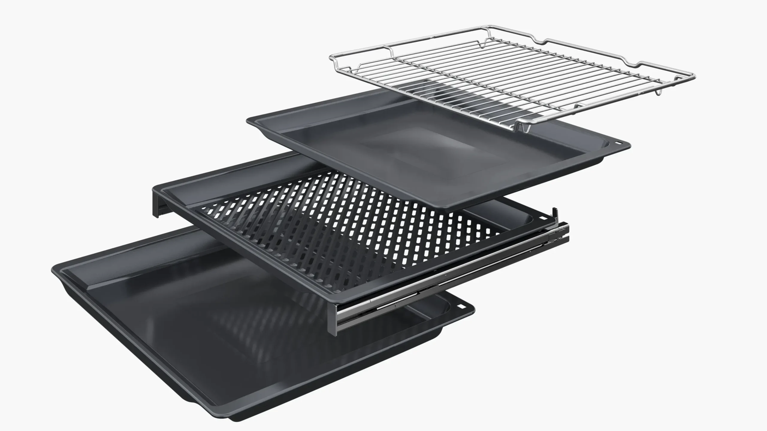 Serie 6 Bakoven 60 x 60 cm Zwart