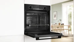 Serie 4 Bakoven 60 x 60 cm Zwart