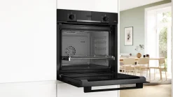 Serie 4 Bakoven 60 x 60 cm Zwart