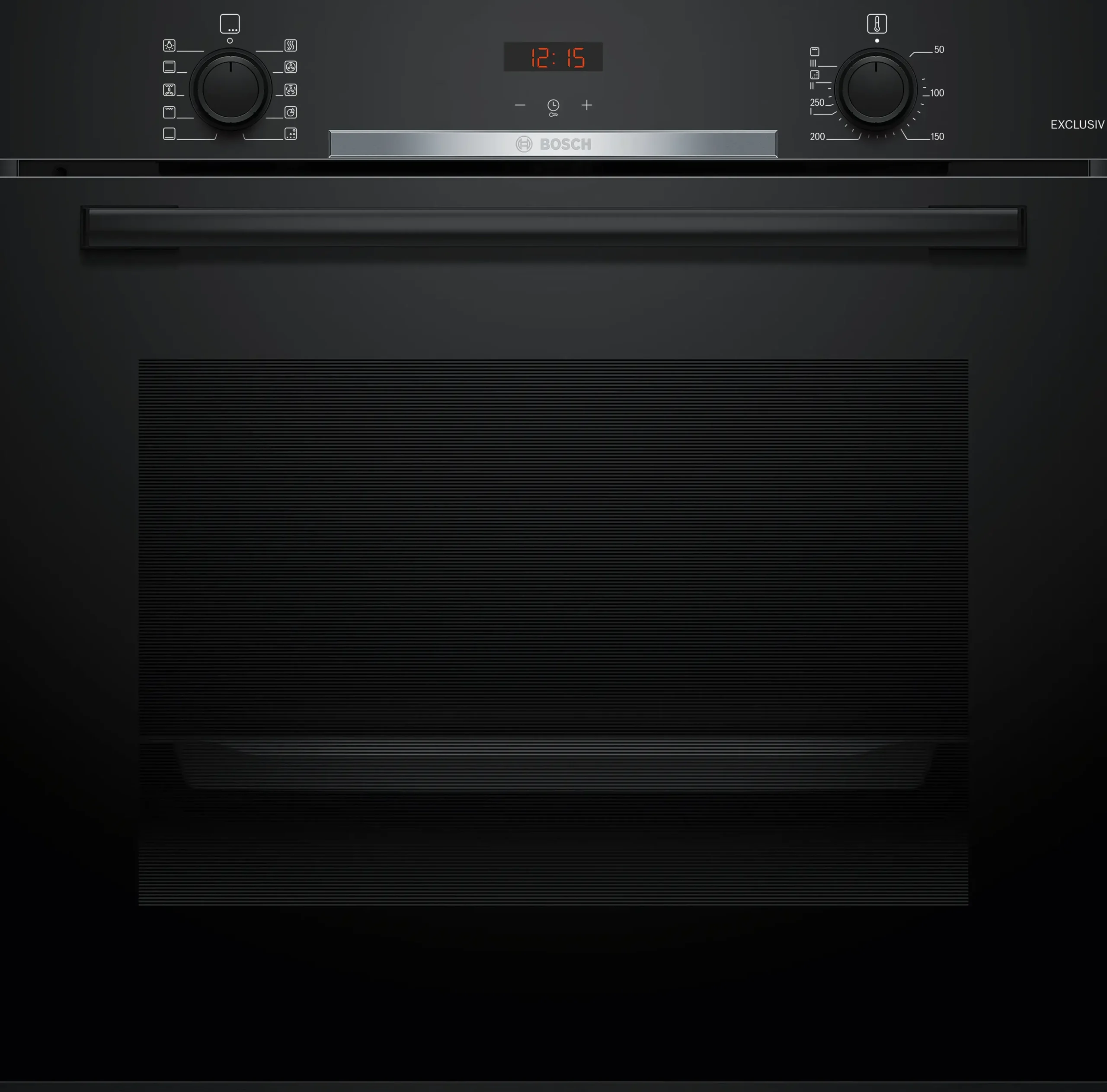 Serie 4 Bakoven 60 x 60 cm Zwart