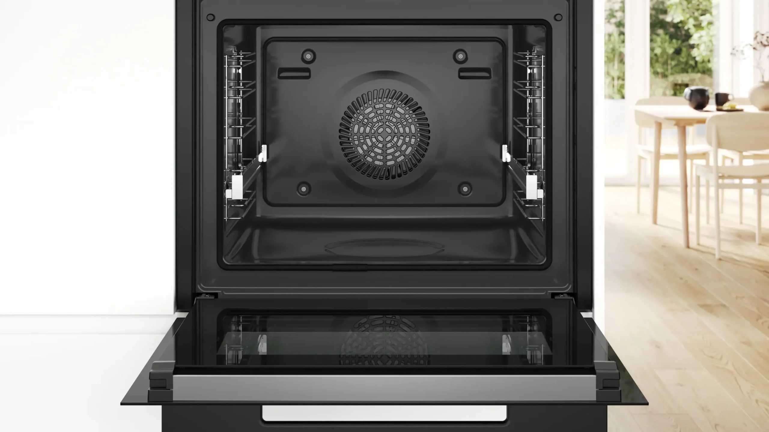 Serie 8 Bakoven 60 x 60 cm Zwart