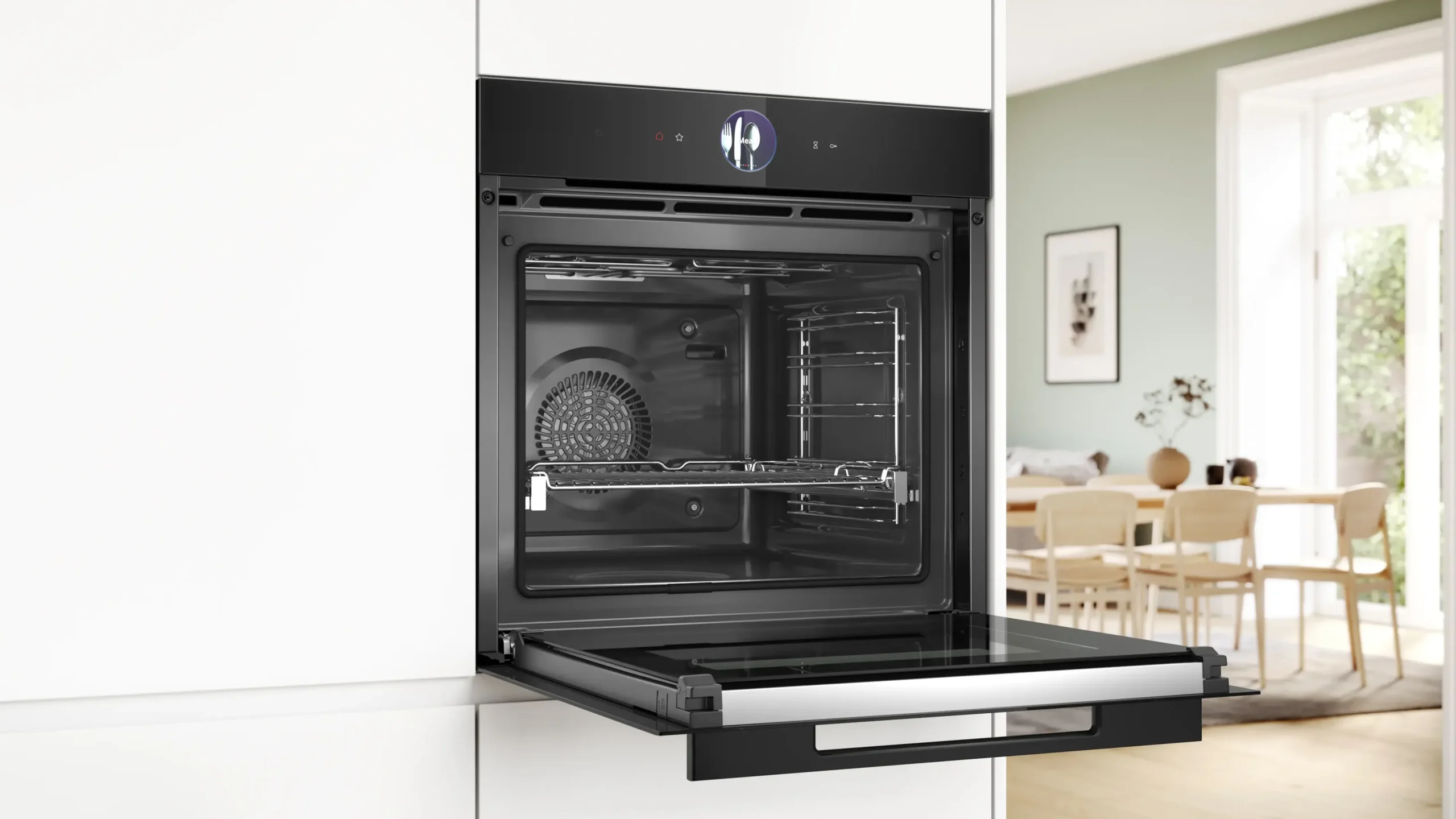 Serie 8 Bakoven 60 x 60 cm Zwart
