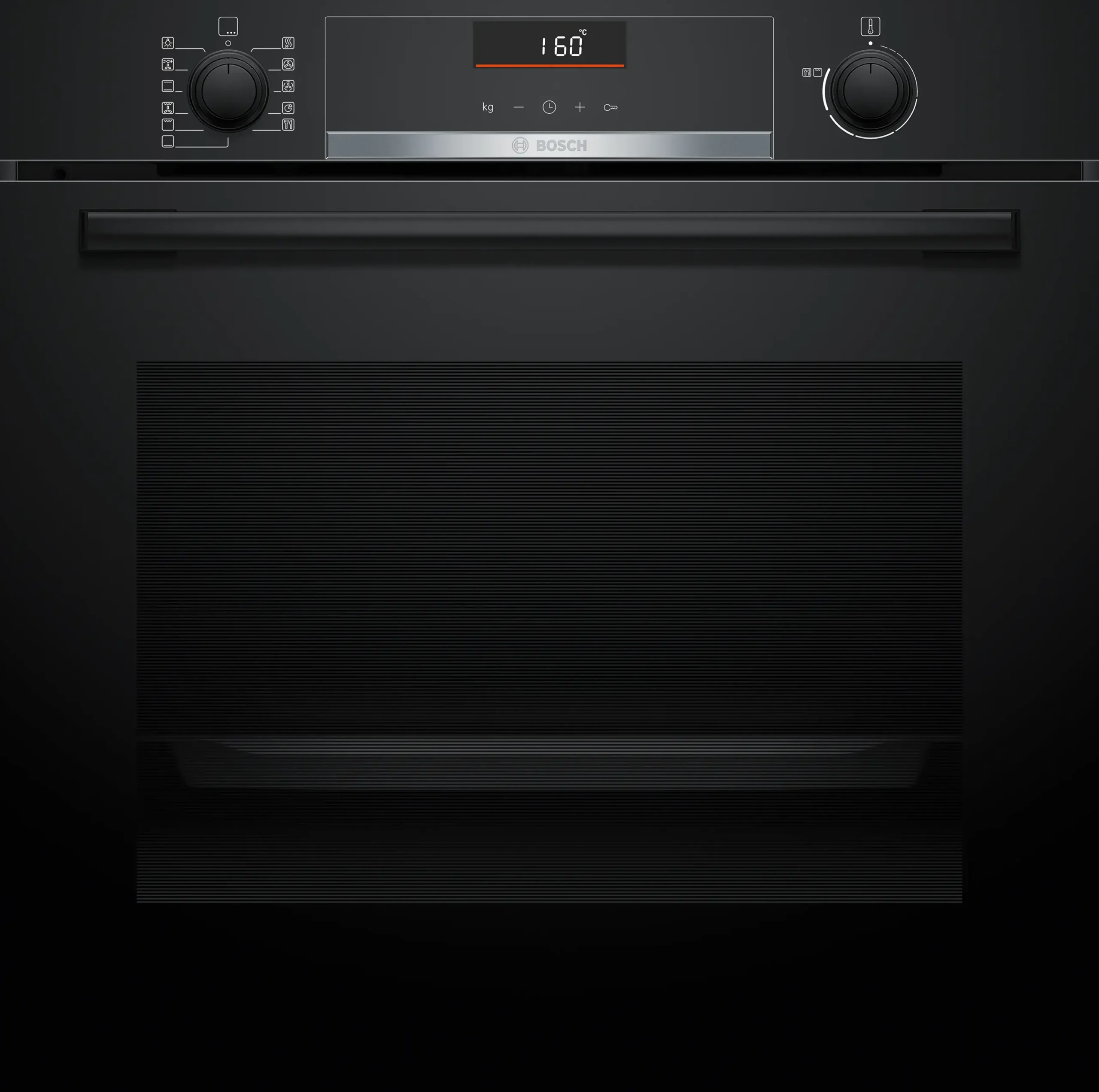 Serie 6 Bakoven 60 x 60 cm Zwart
