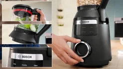 Serie 6 Blender met hoge prestaties VitaPower 1800 W Zwart