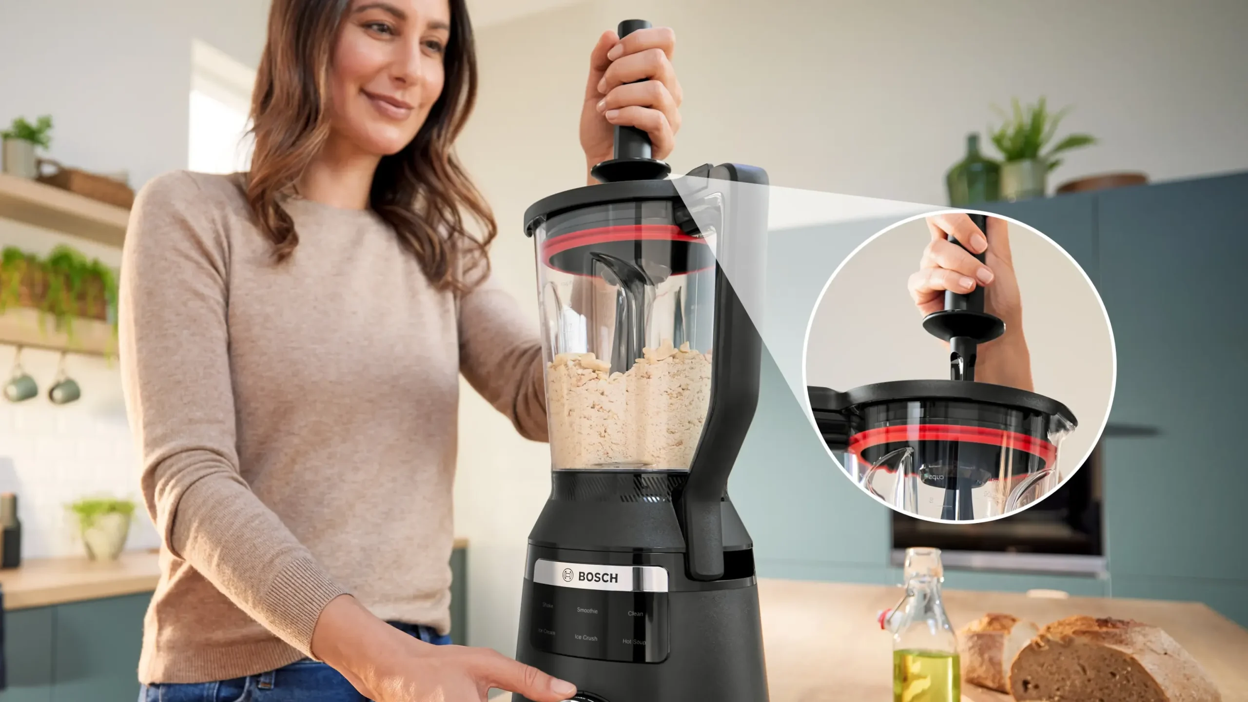 Serie 6 Blender met hoge prestaties VitaPower 1800 W Zwart