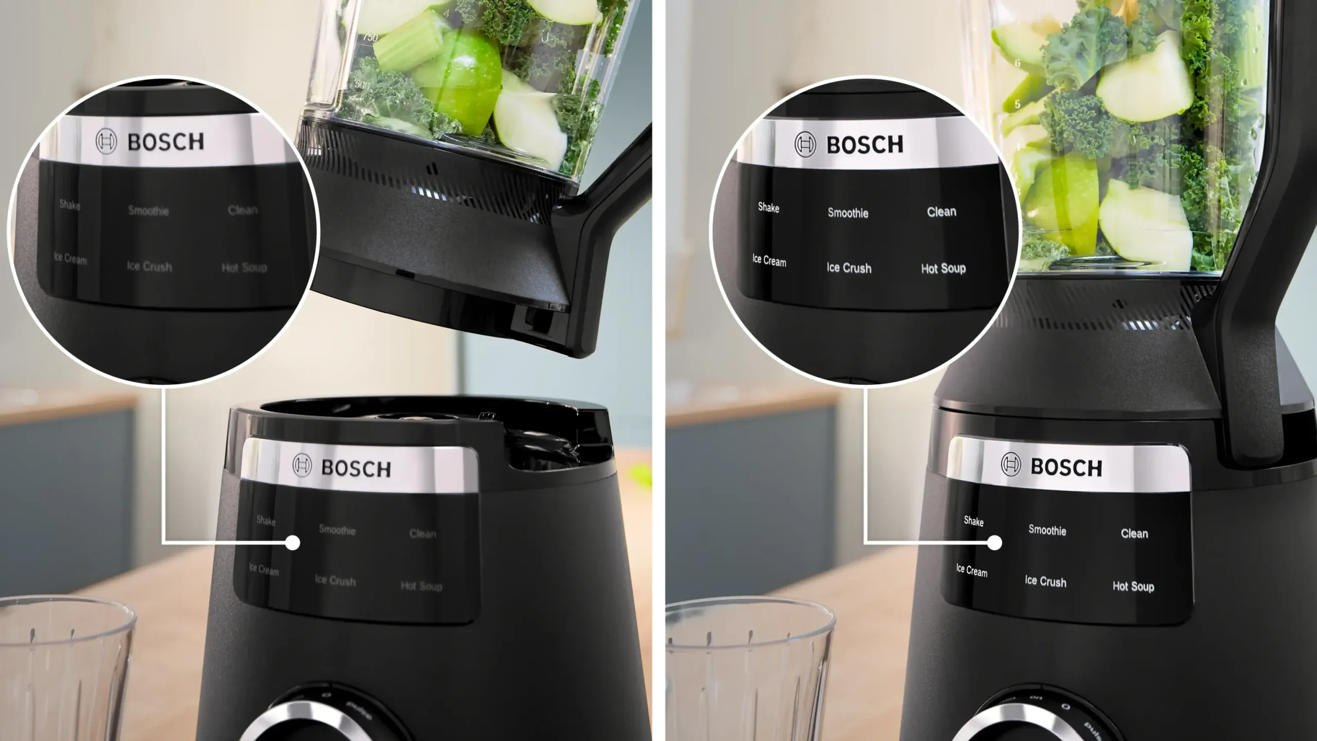 Serie 6 Blender met hoge prestaties VitaPower 1800 W Zwart
