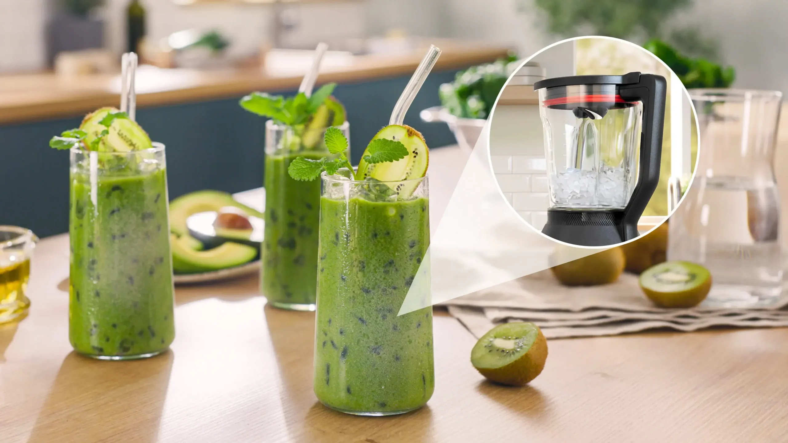 Serie 6 Blender met hoge prestaties VitaPower 1800 W Zwart
