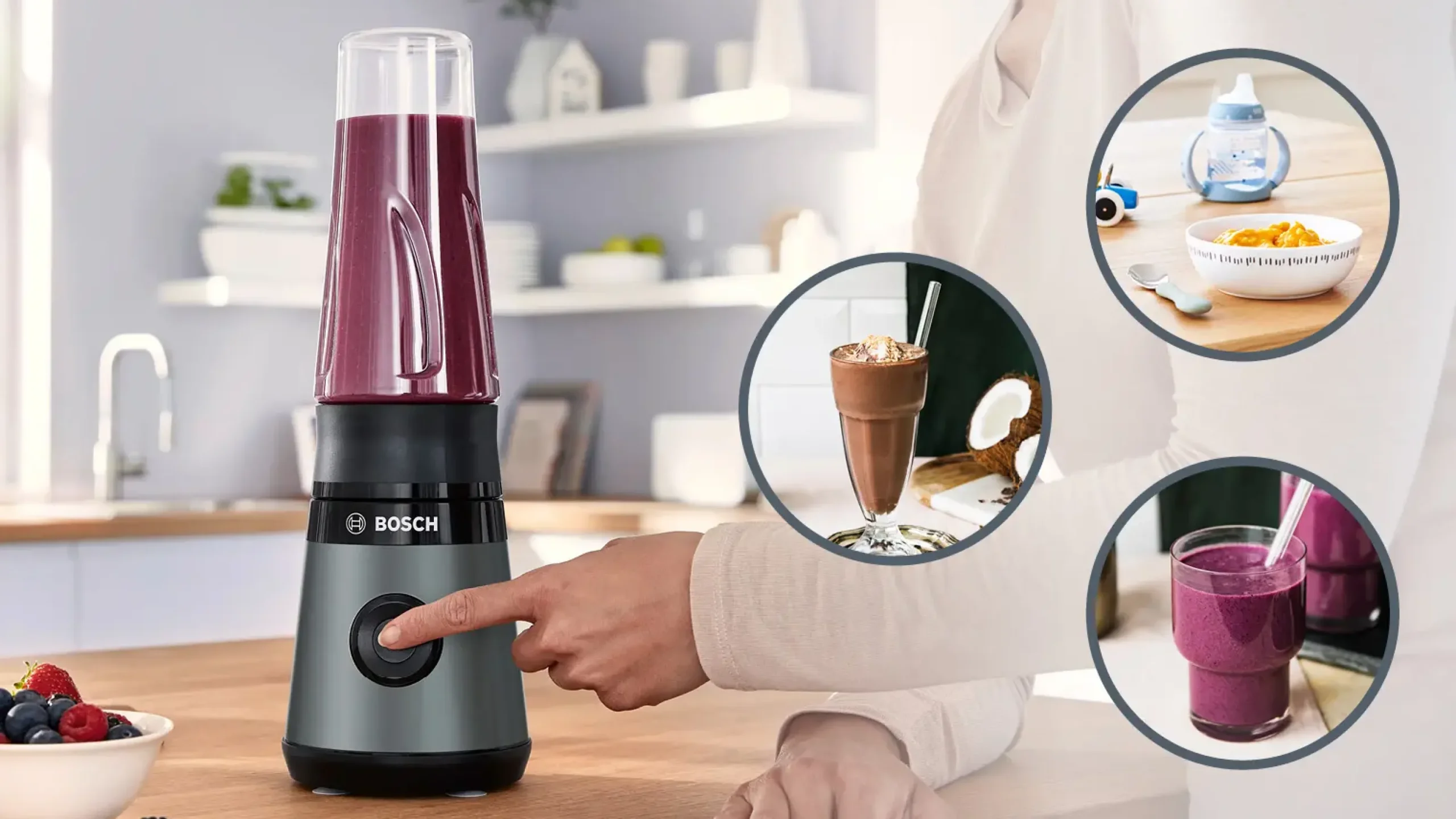 Serie 2 Blender VitaPower 450 W Zilver