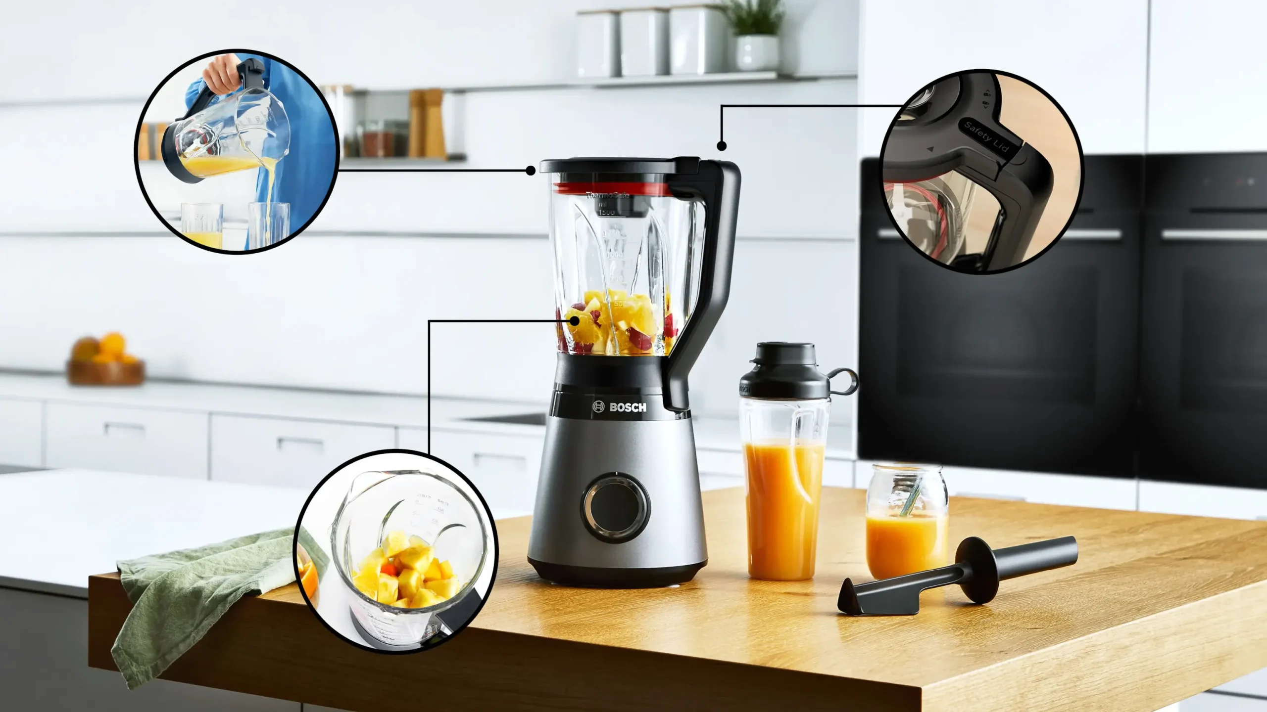 Serie 4 Blender VitaPower 1200 W Zilver