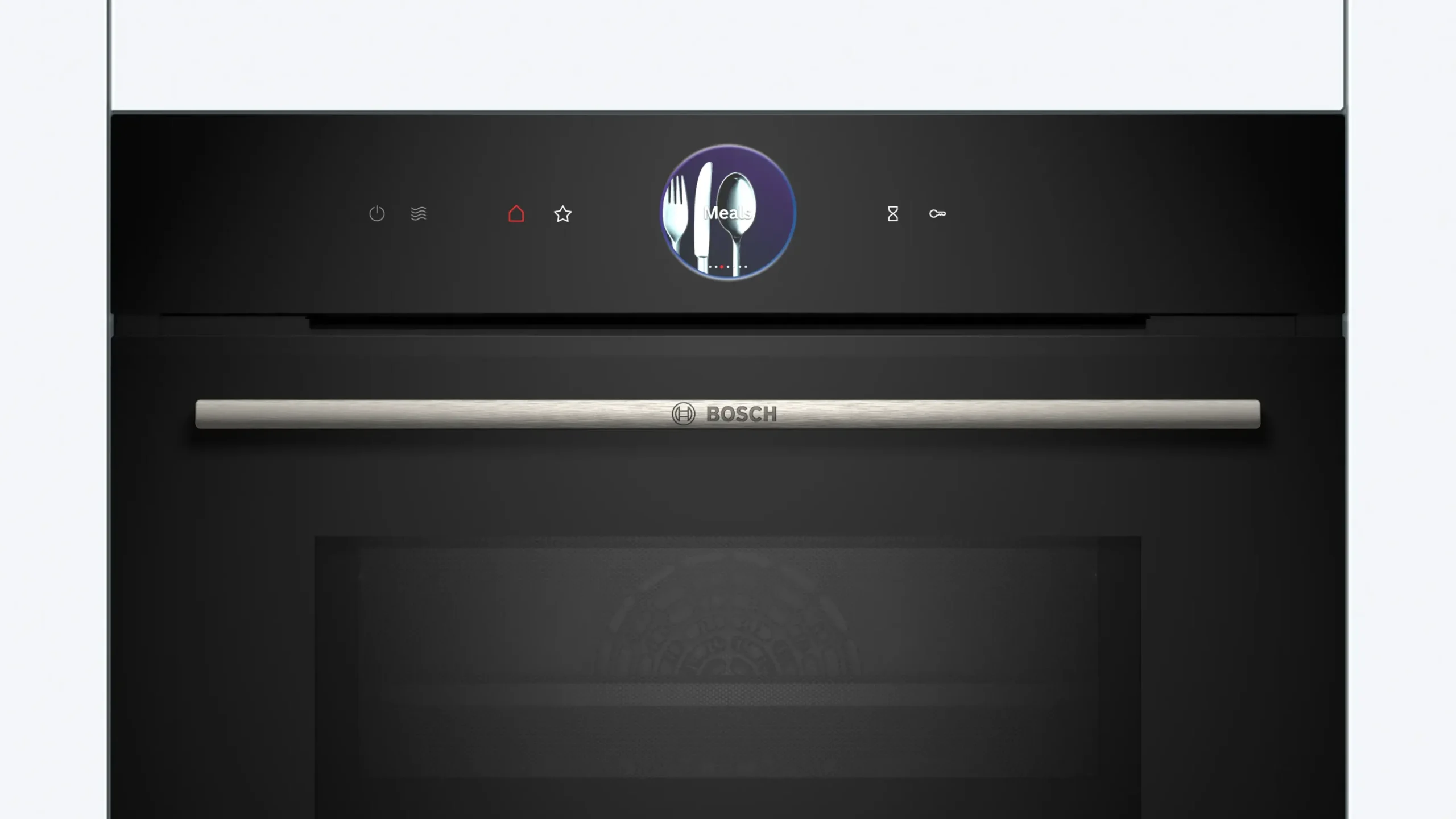 Serie 8 Compacte bakoven met magnetron 60 x 45 cm Zwart
