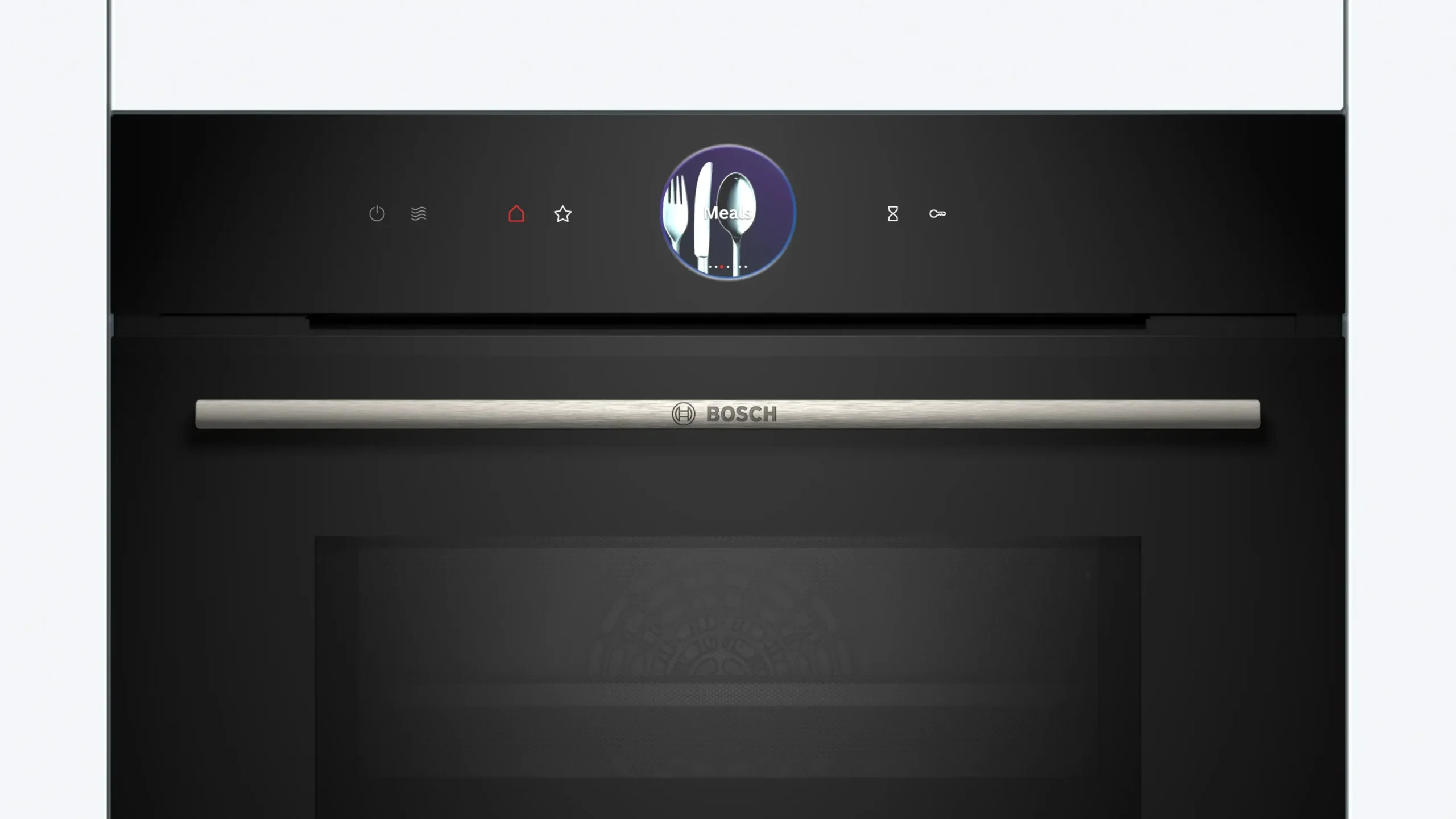 Serie 8 Compacte bakoven met magnetron 60 x 45 cm Zwart