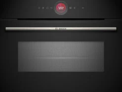 Serie 8 Compacte bakoven met magnetron 60 x 45 cm Zwart