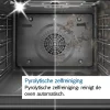 Serie 8 Compacte bakoven met magnetron 60 x 45 cm Mat zwart