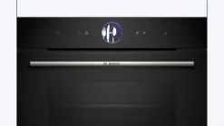 Serie 8 Compacte bakoven met volwaardige stoom 60 x 45 cm Zwart