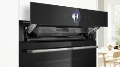 Serie 8 Compacte bakoven met volwaardige stoom 60 x 45 cm Zwart