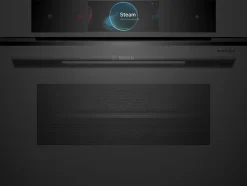 Serie 8 Compacte bakoven met volwaardige stoom 60 x 45 cm Mat zwart