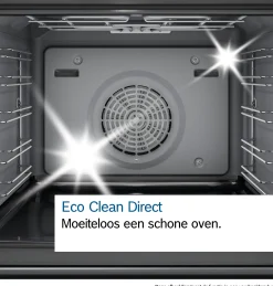 Serie 8 Compacte bakoven met volwaardige stoom 60 x 45 cm Zwart