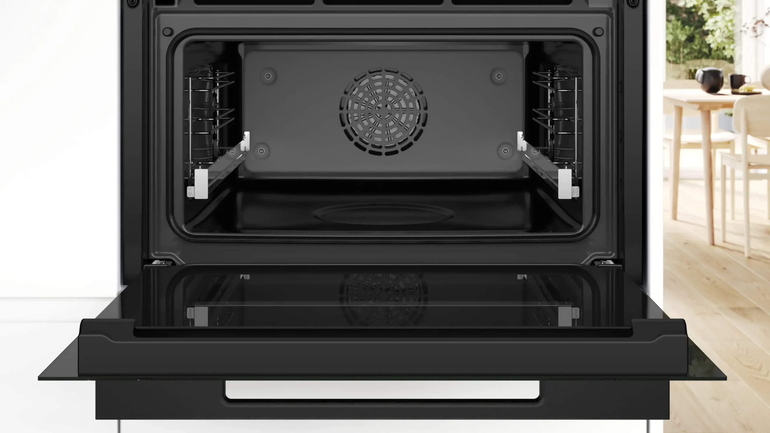 Serie 8 Compacte bakoven met volwaardige stoom 60 x 45 cm Zwart