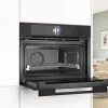 Serie 8 Compacte bakoven met volwaardige stoom 60 x 45 cm Mat zwart