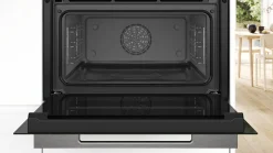 Serie 8 Compacte bakoven 60 x 45 cm Zwart