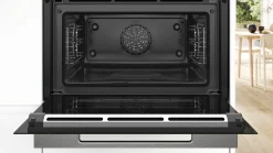 Serie 8 Compacte bakoven 60 x 45 cm Zwart