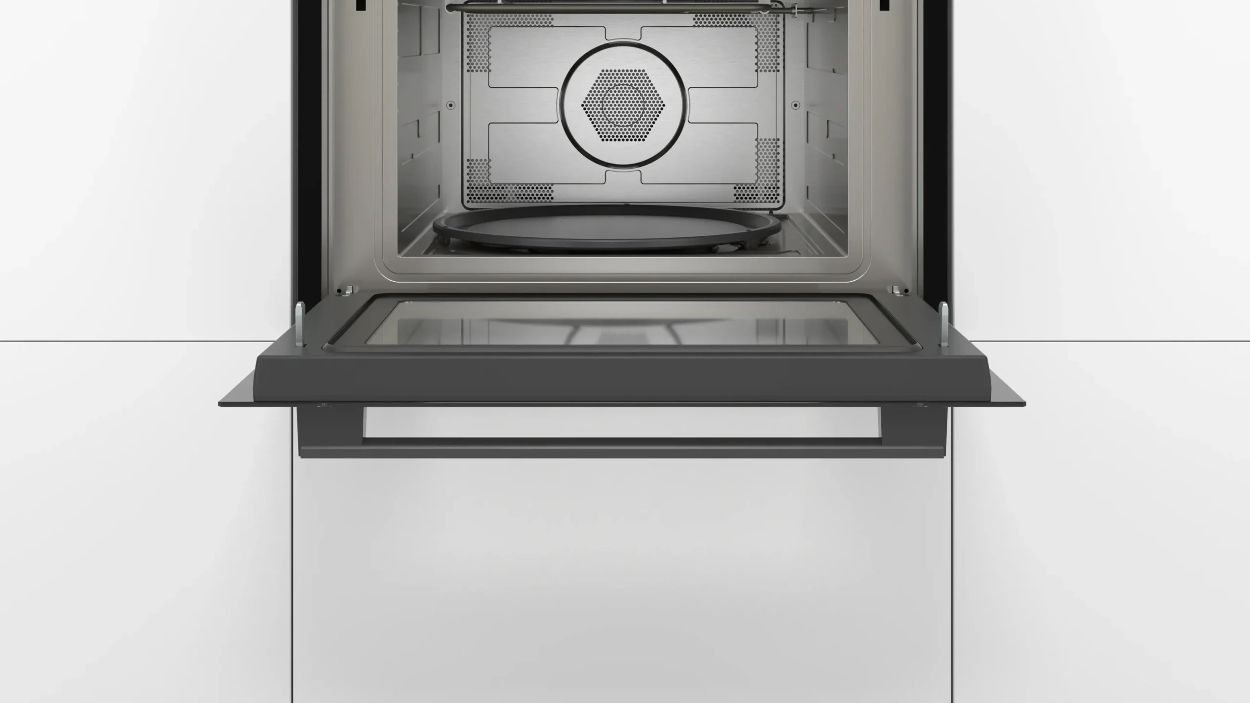 Serie 4 Compacte magnetron met hetelucht Zwart