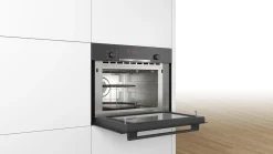 Serie 4 Compacte magnetron met hetelucht Zwart