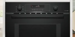 Serie 6 Compacte magnetron met hetelucht Zwart