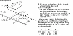 Serie 6 Domino kookplaat, inductie 30 cm opbouwmontage met rand
