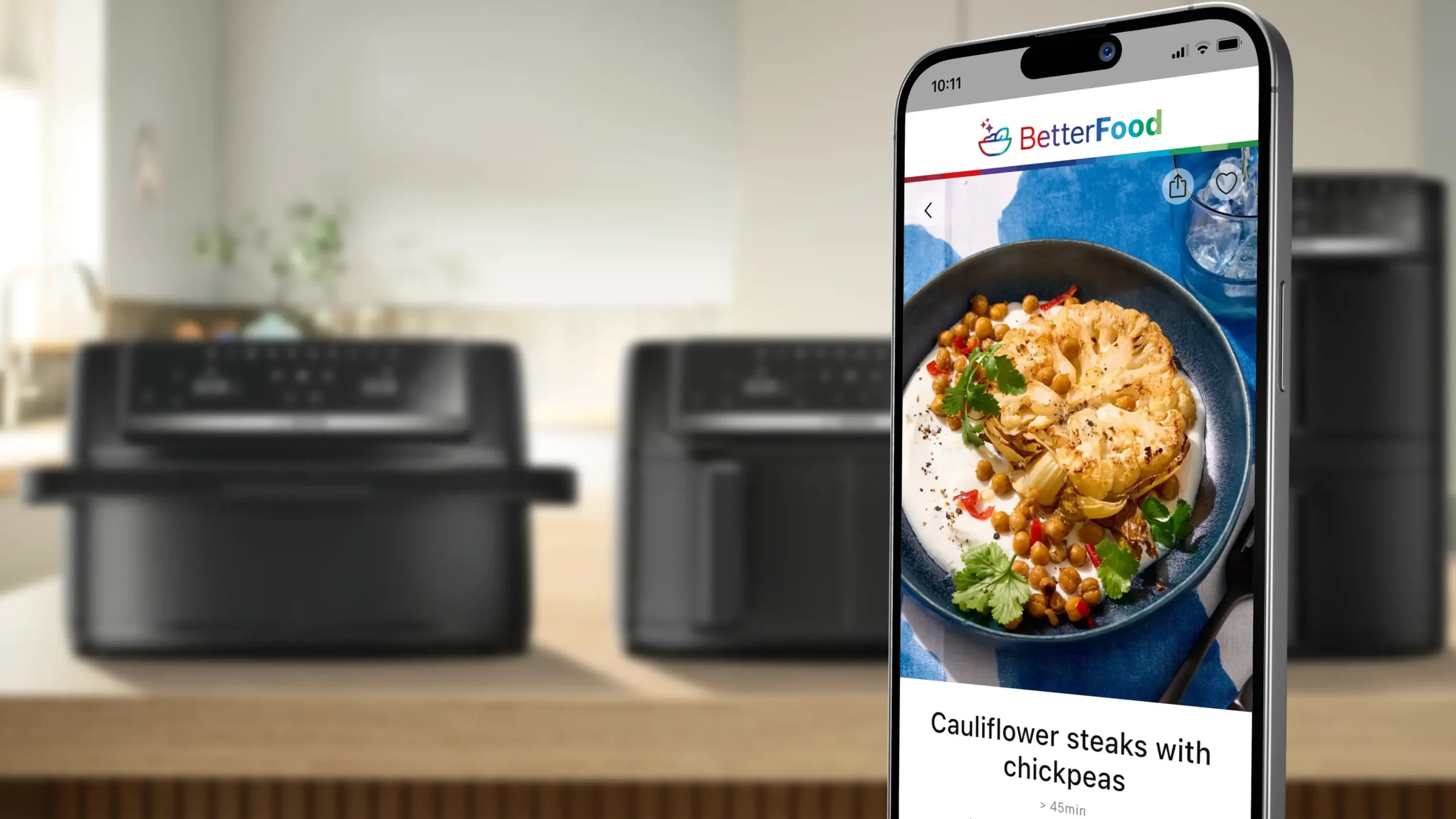 Serie 4 Double Drawer Air Fryer Zwart