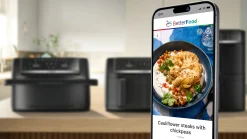 Serie 4 Double Flex Drawer Air Fryer Zwart