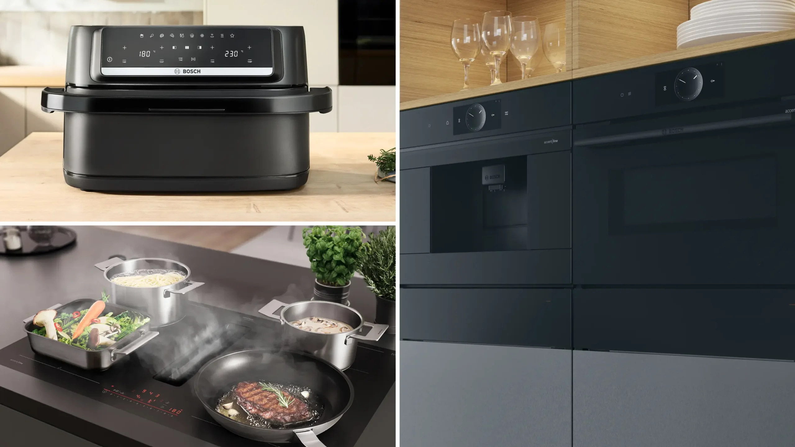 Serie 4 Double Flex Drawer Air Fryer Zwart