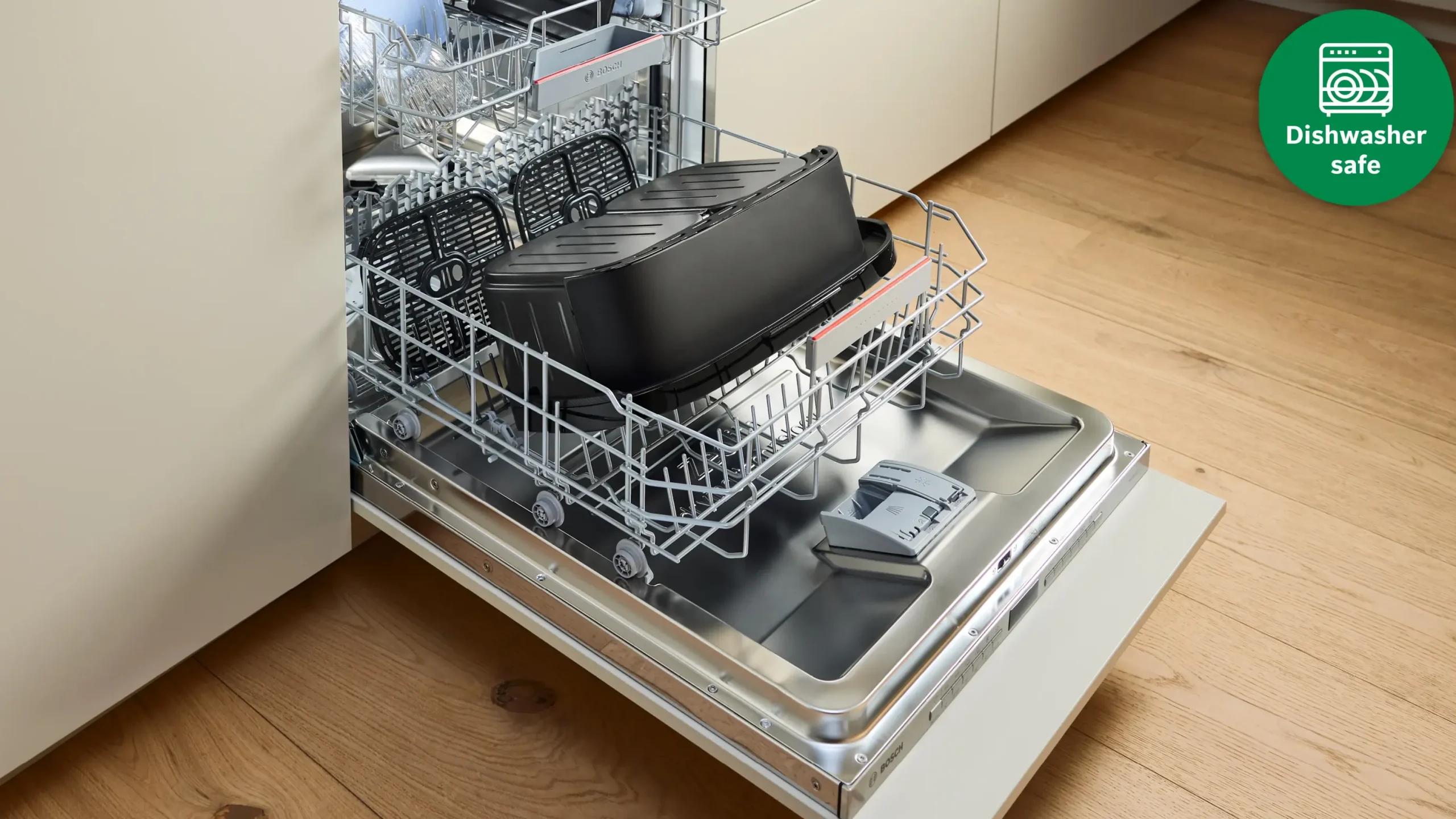 Serie 4 Double Flex Drawer Air Fryer Zwart