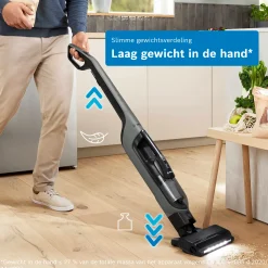Serie 4 Draadloze steelstofzuiger Flexxo 28 Vmax Grijs
