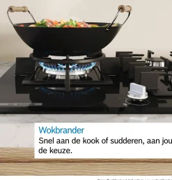 Serie 4 Gaskookplaat 60 cm Inox