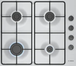 Serie 2 Gaskookplaat Inox